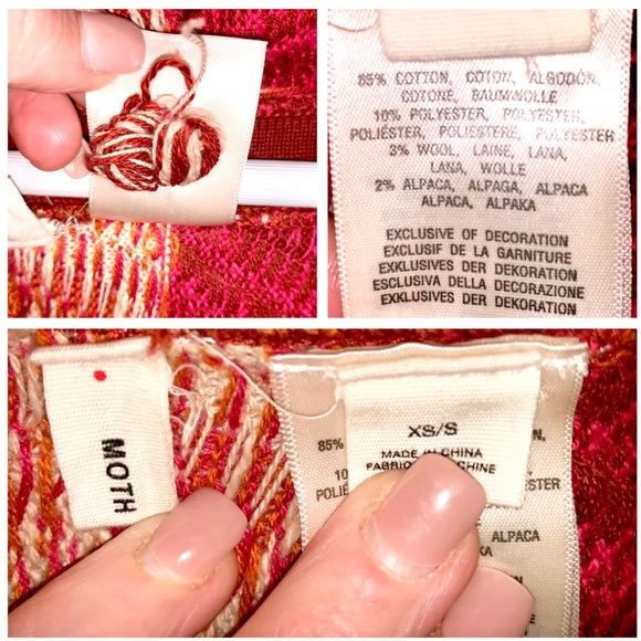 Anthropologie MOTH Durango Jacquard Vest - Picture 3 of 8